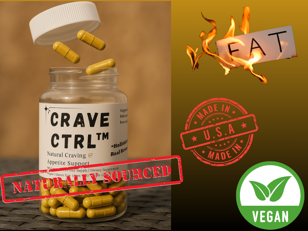💊 CraveCTRL™ – Natural Appetite & Craving Support