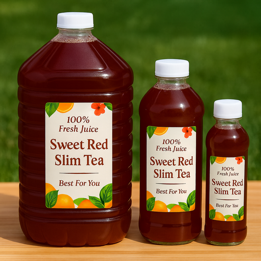 🌺 Sweet Red Slim Tea