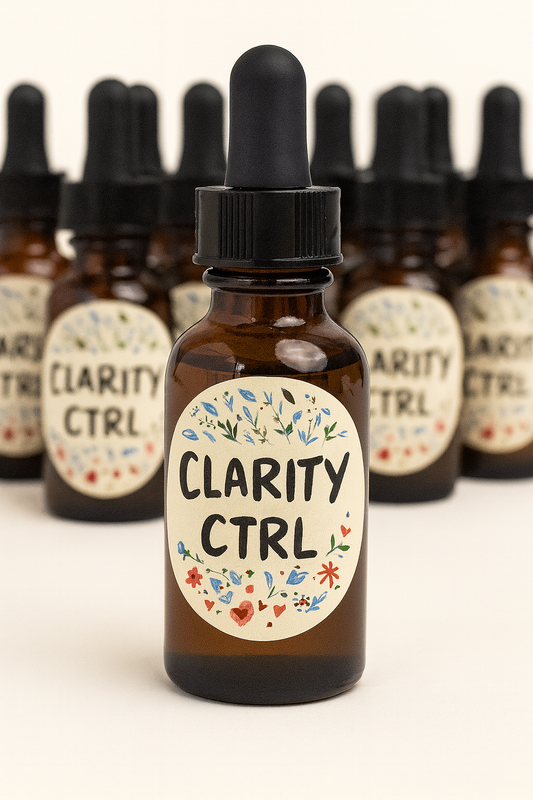 🌿🧠 Clarity Control™ - Tincture for Mental Clarity, Focus + Follow-Through